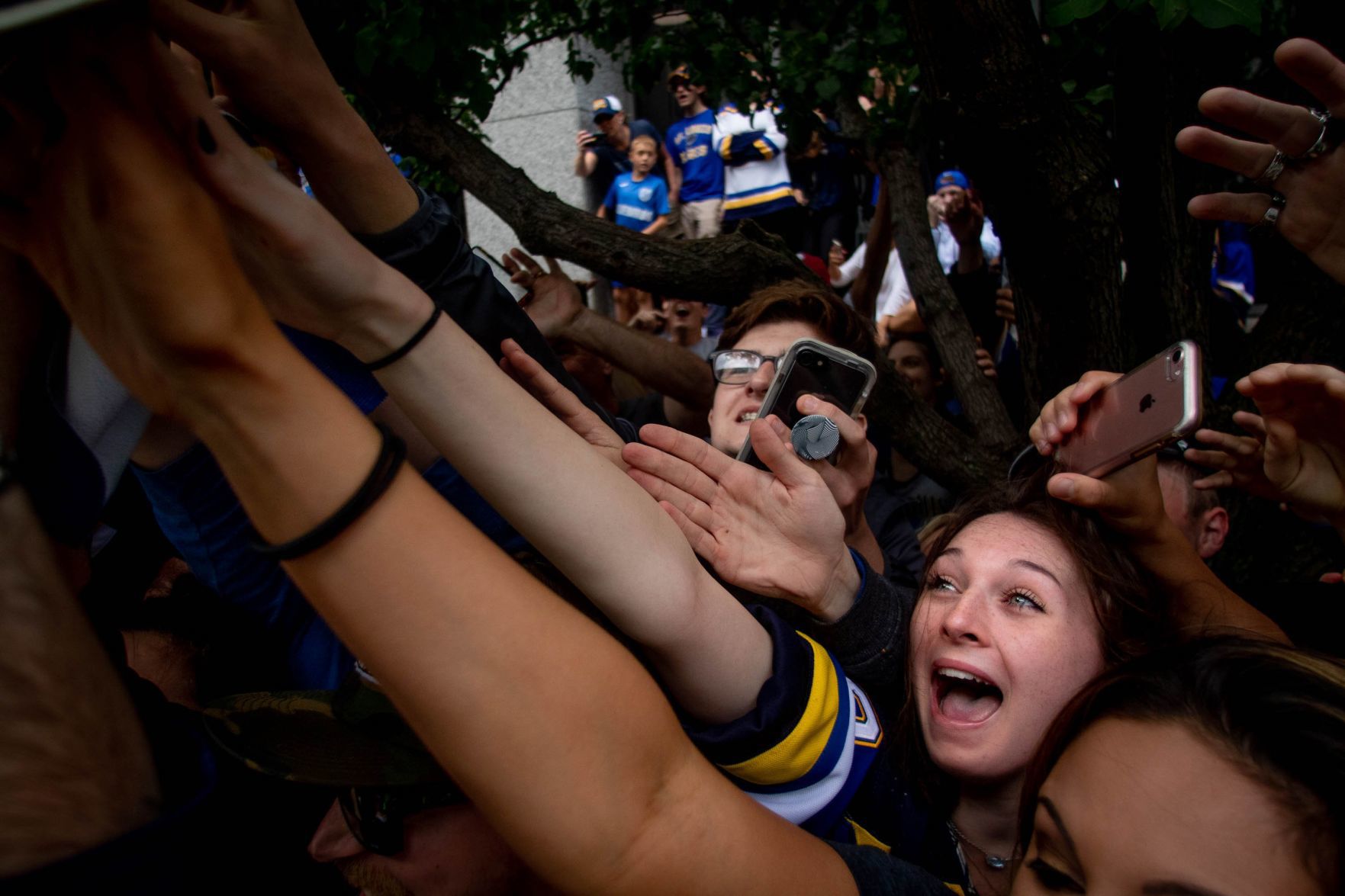 St. Louis Blues, fans celebrate Stanley Cup victory